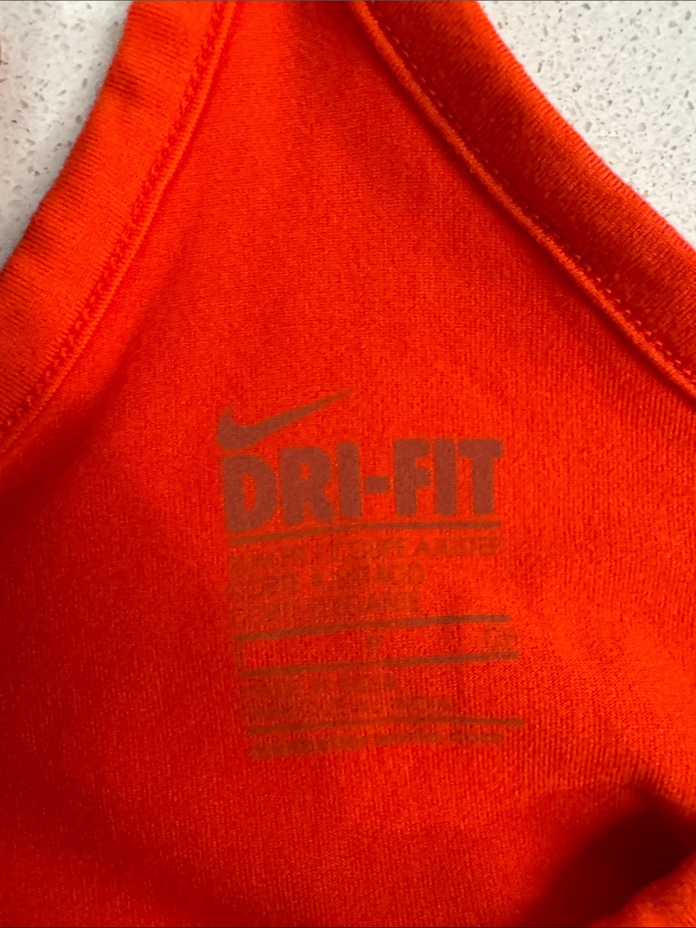 Nike Red Racerback Tank Top - Picture 2 of 4